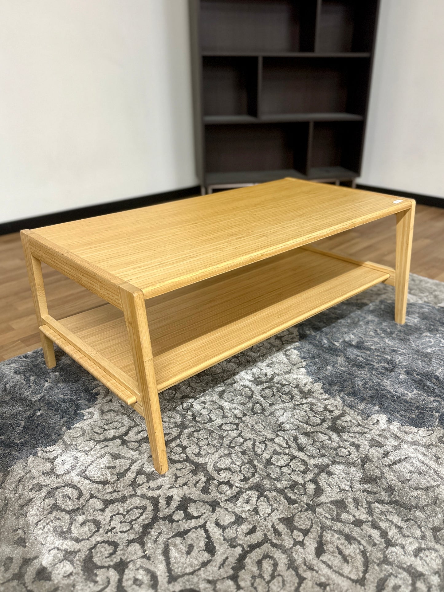 Wood Side & Coffee Table Set