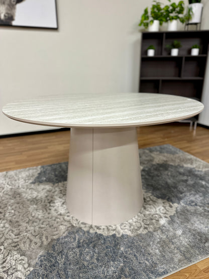Skovby #33 Dining Table in White