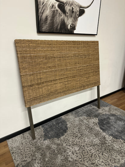 South Shore Lilak Rattan Queen Headboard