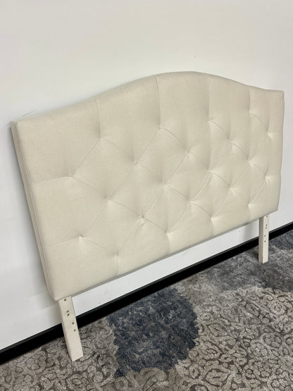 Resthaven Hillboro Curved Full Headboard in White