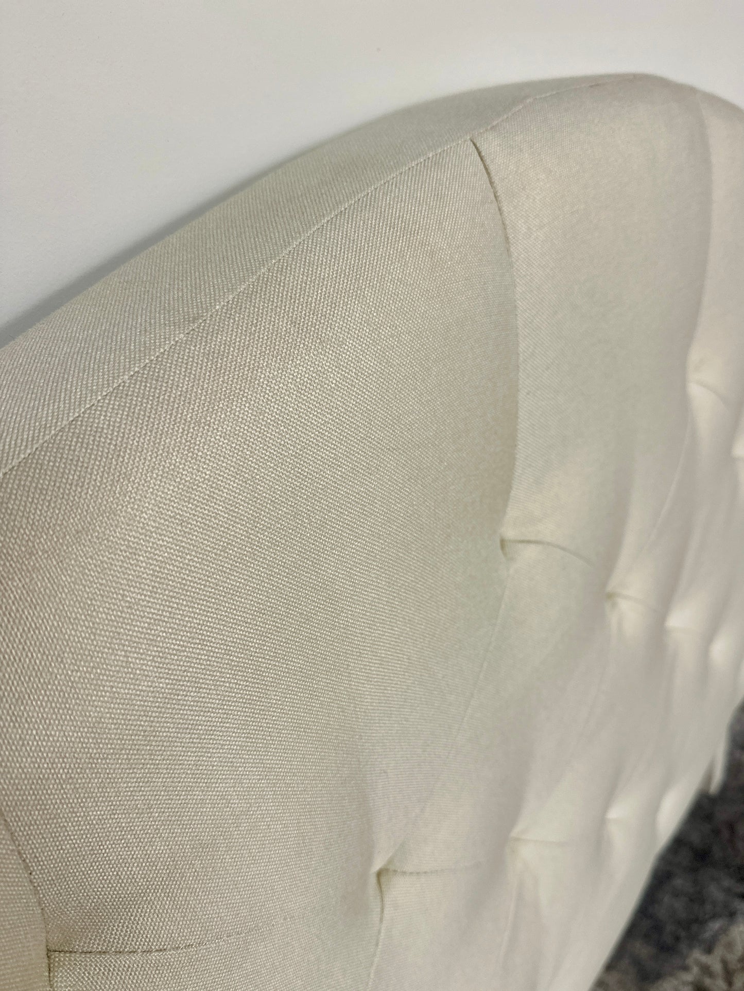 Resthaven Hillboro Curved Full Headboard in White