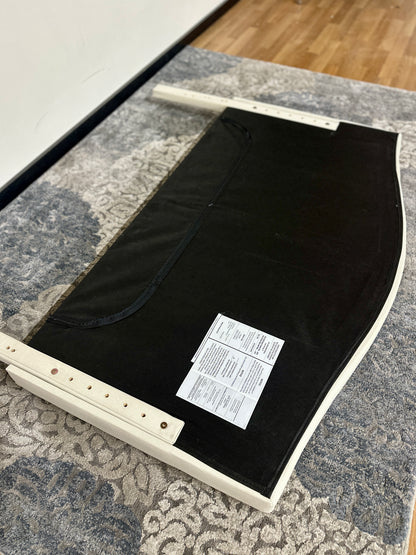 Resthaven Hillboro Curved Full Headboard in White