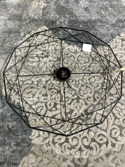 Skeleton Clock in Black