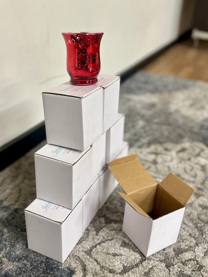 Mercury Glass Candle Holders