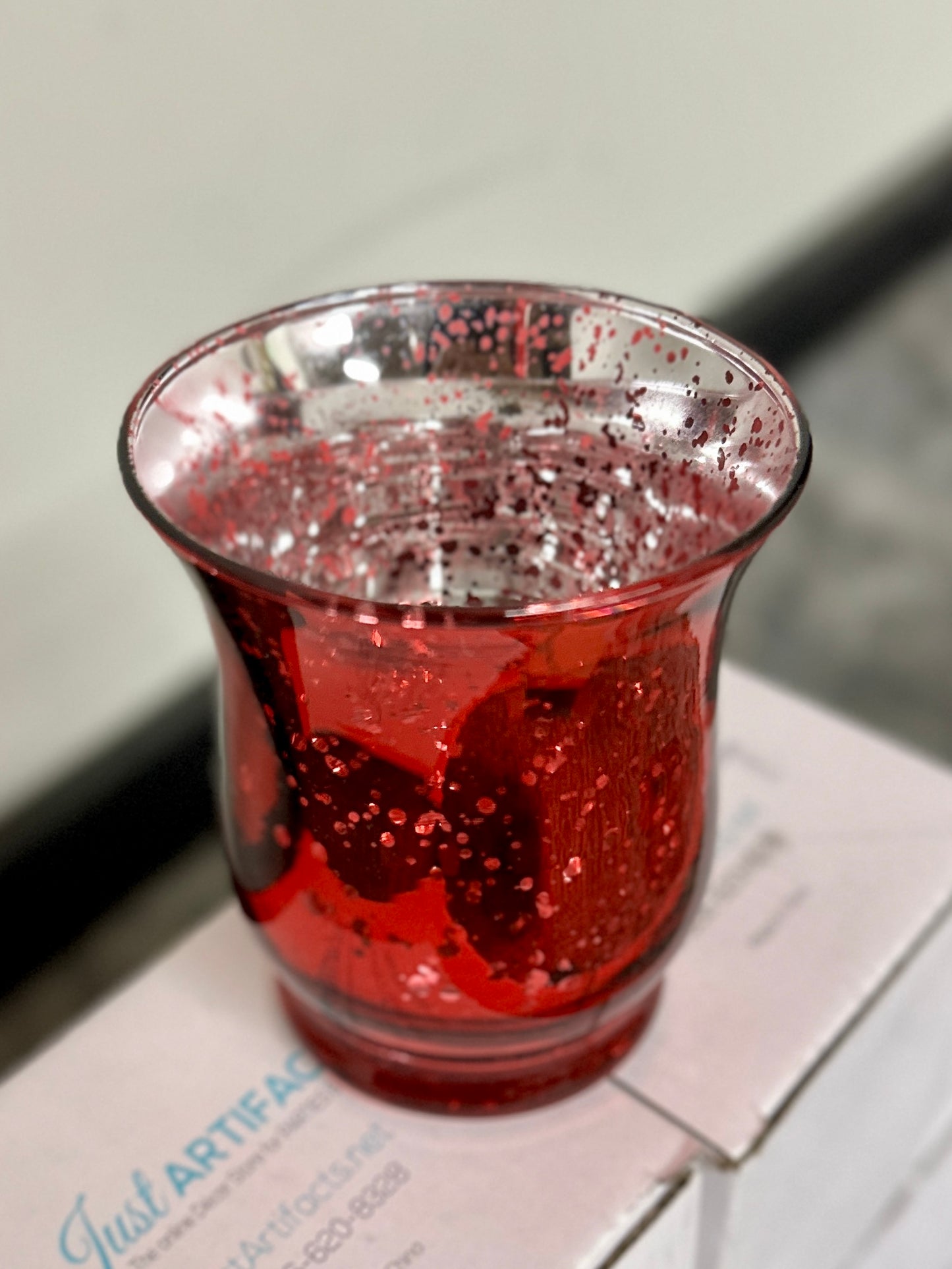 Mercury Glass Candle Holders