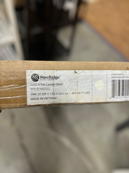New Ridge 4 Tier Ladder Shelf