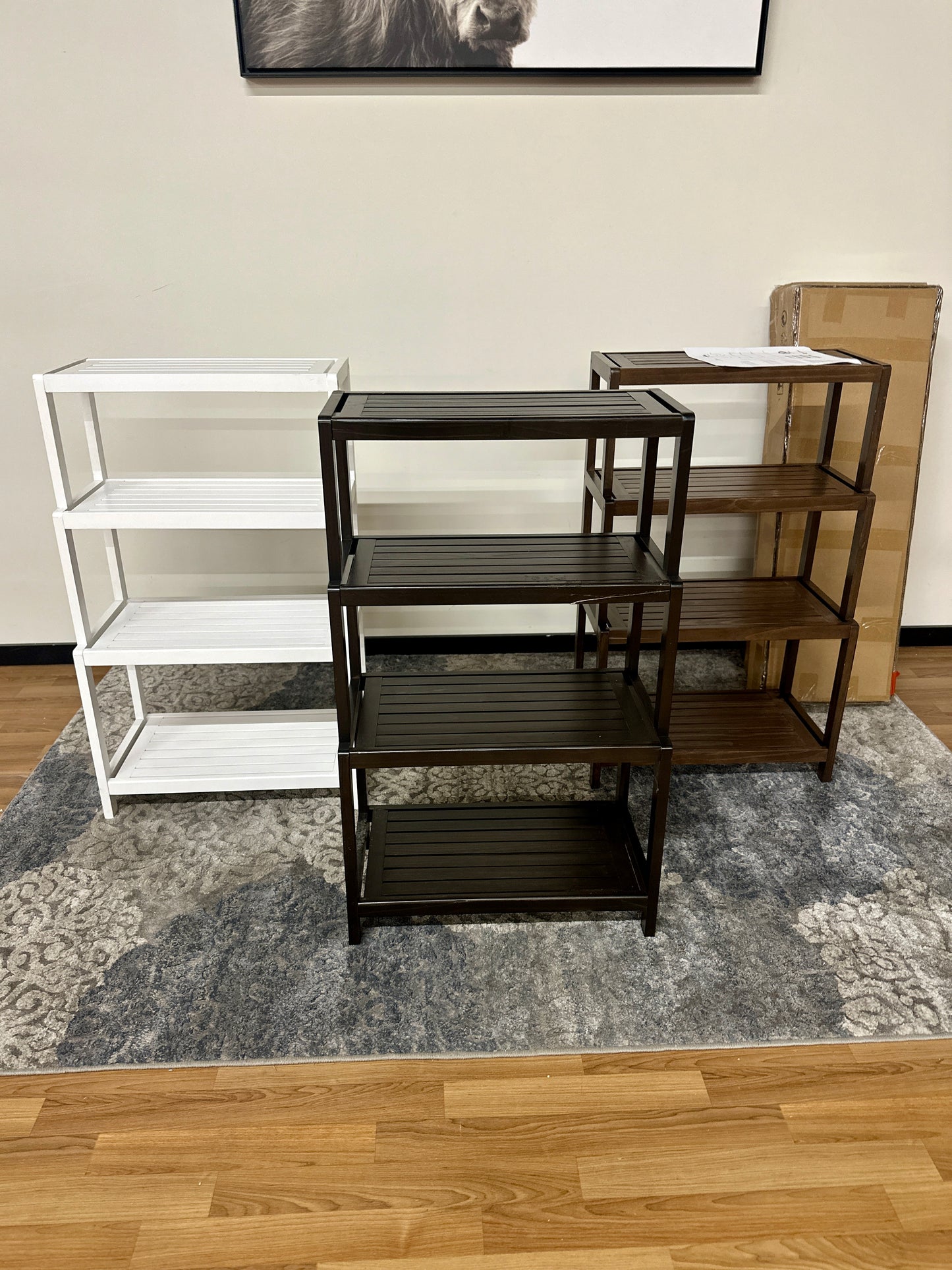 New Ridge 4 Tier Stepback Shelf
