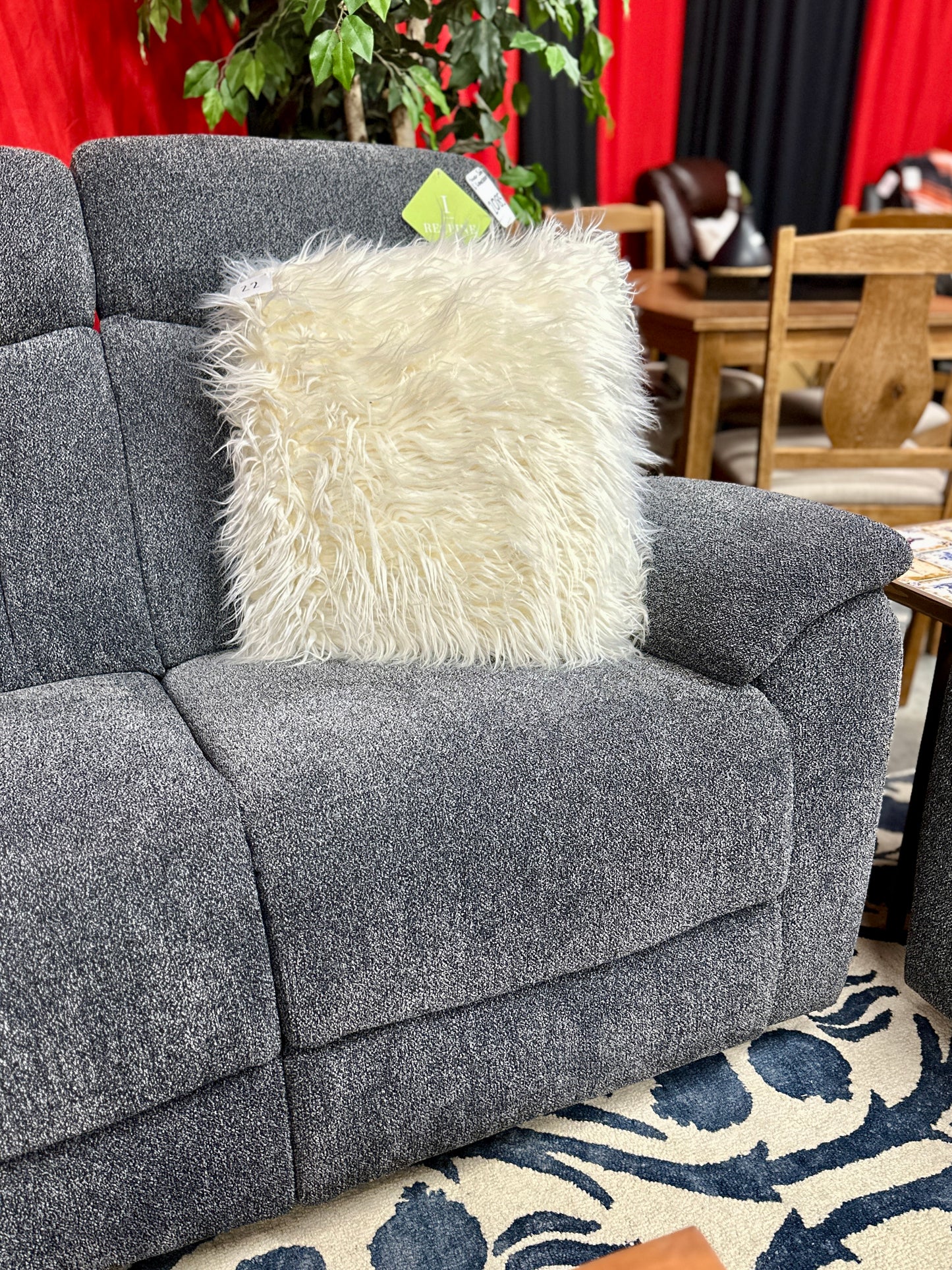 3pc Reclining Set in Slate Gray