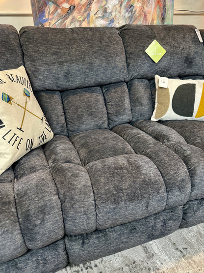 2pc Sofa Recliner Set in Gray