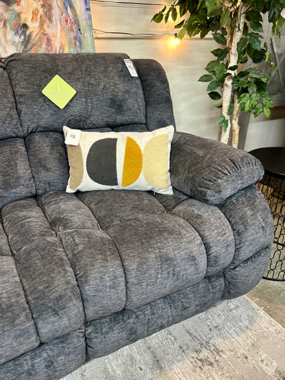 2pc Sofa Recliner Set in Gray