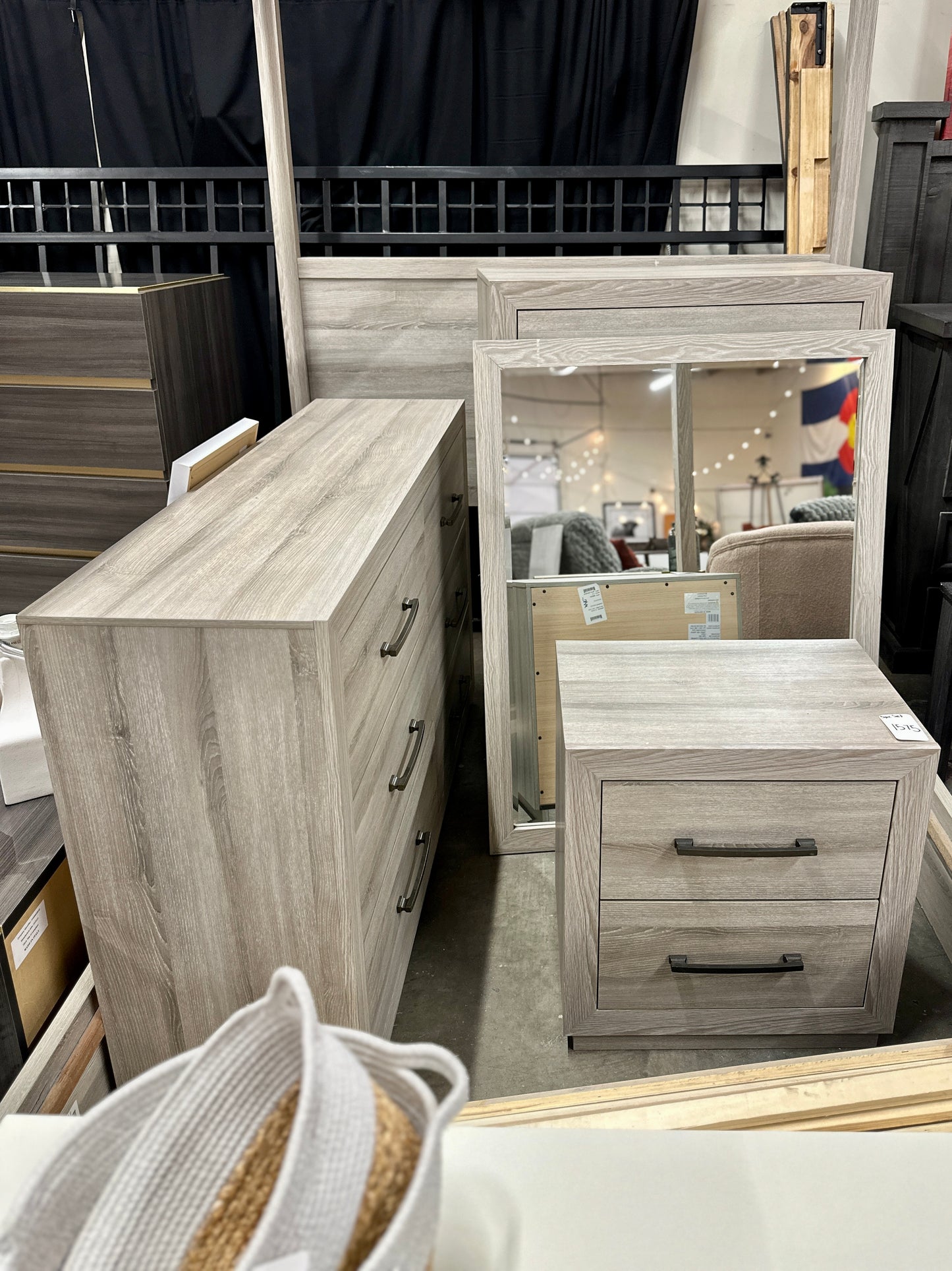 5pc BZ Furniture Bedroom Set