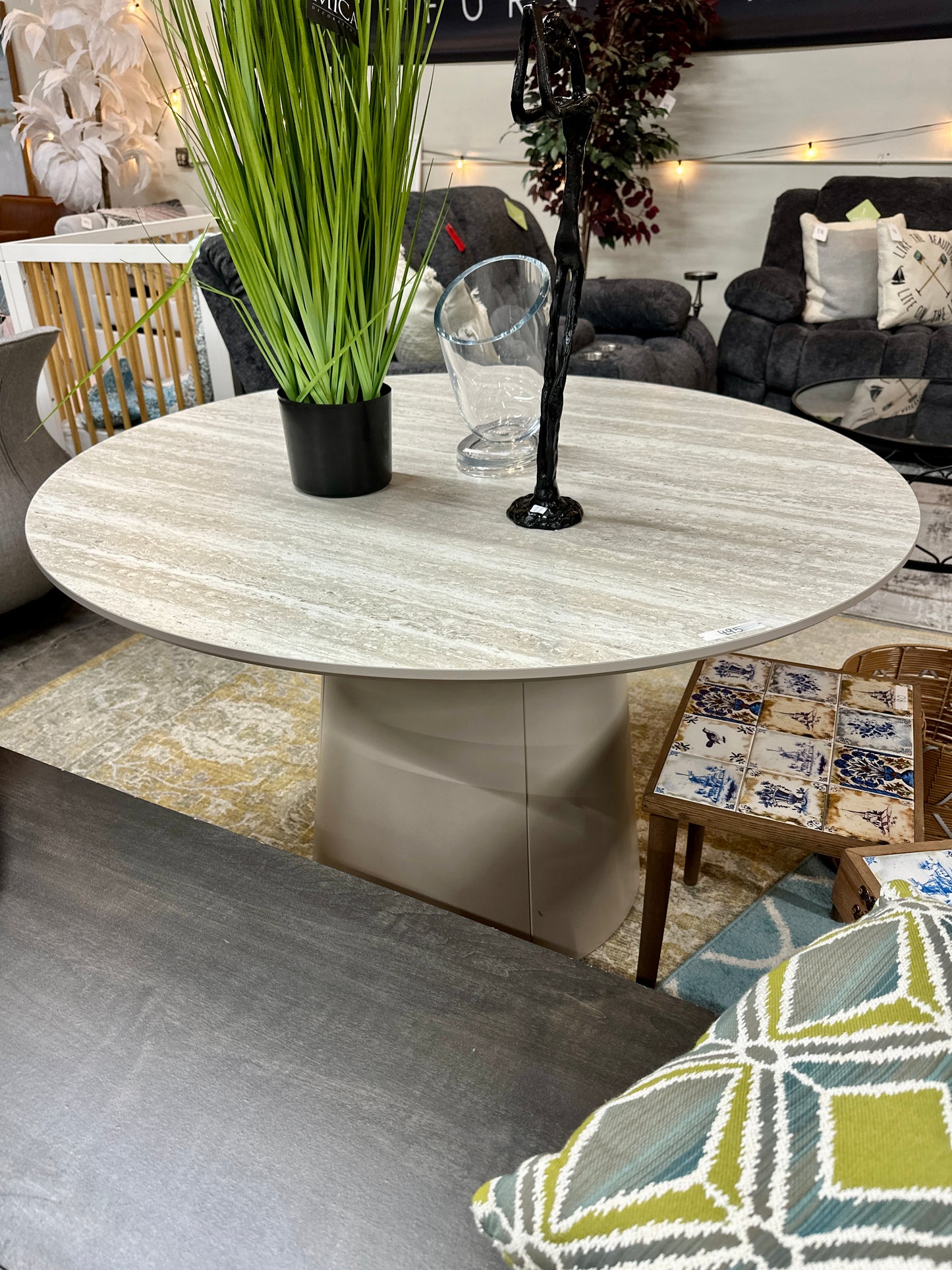 Skovby #33 Dining Table in White