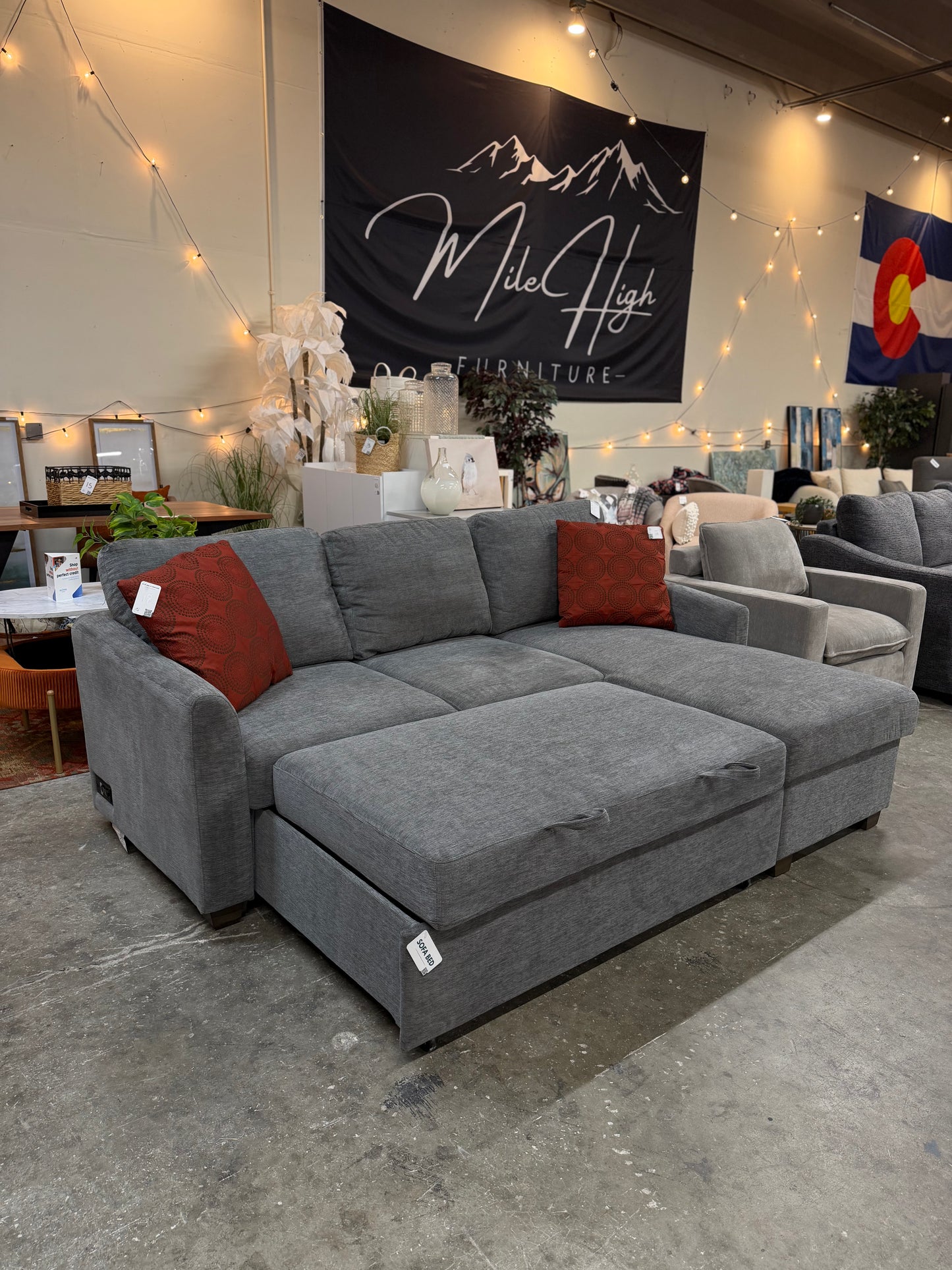 Coddle Cameron Fabric Sofa Chaise