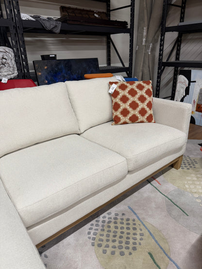 Henredon Murphy Fabric Sofa with Reversible Chaise