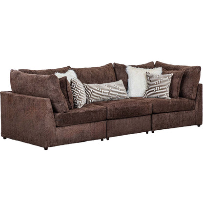 Boulder Sofa in Chocolate