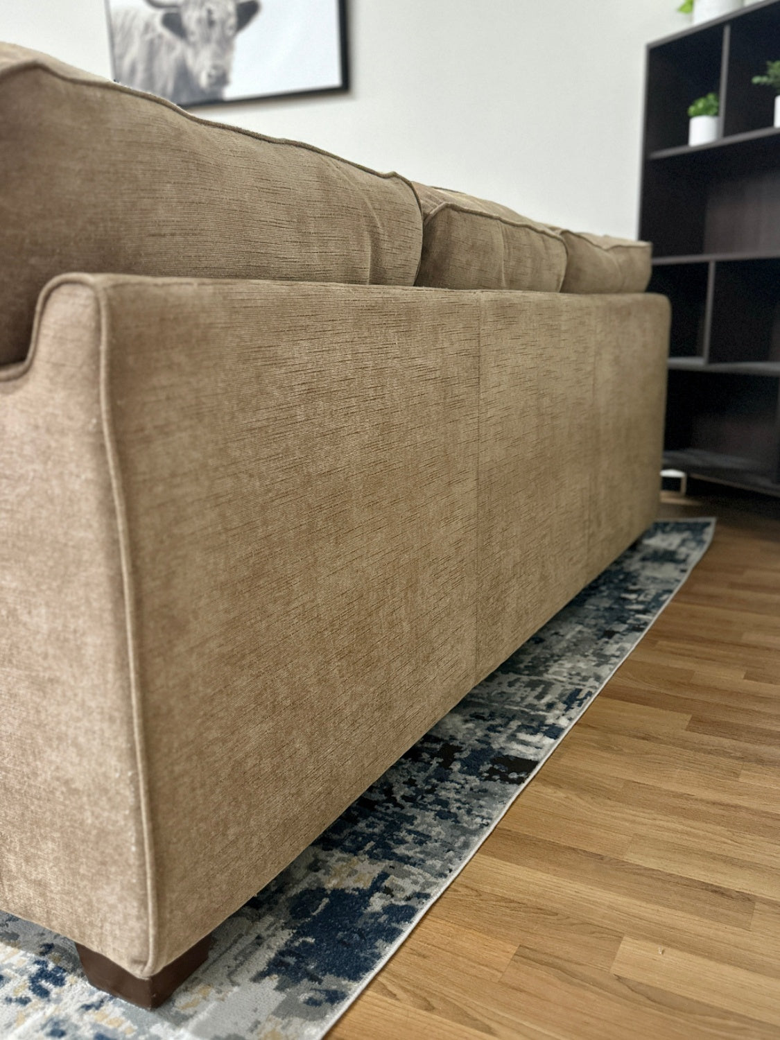 Light Brown Reversible Sectional