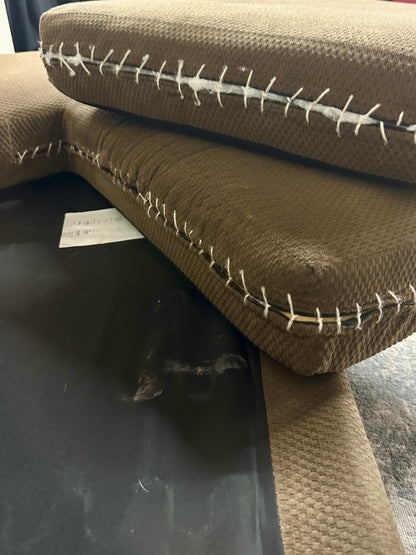 Brown Sectional w/ Chaise