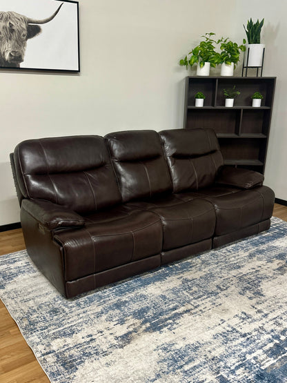 Dark Brown Recliner Couch