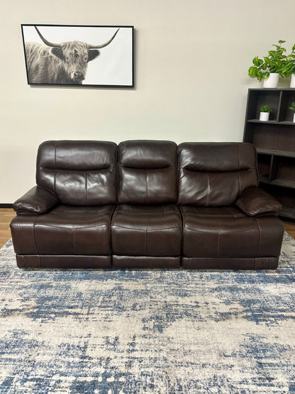 Dark Brown Recliner Couch