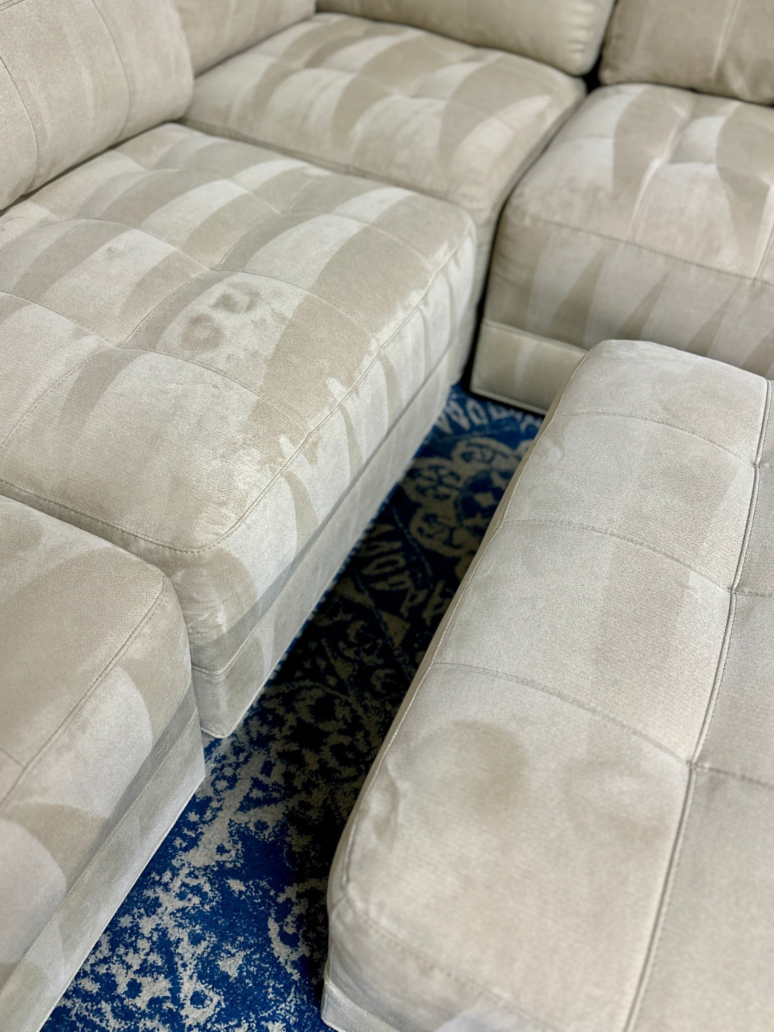 Gorgeous Beige 8 piece Modular Sectional Couch
