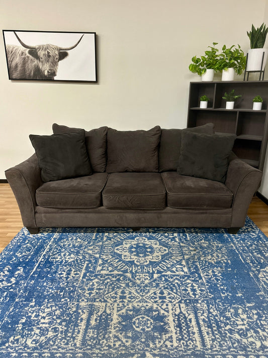 PICKUP ONLY! Grey Sofa w/ Pillows