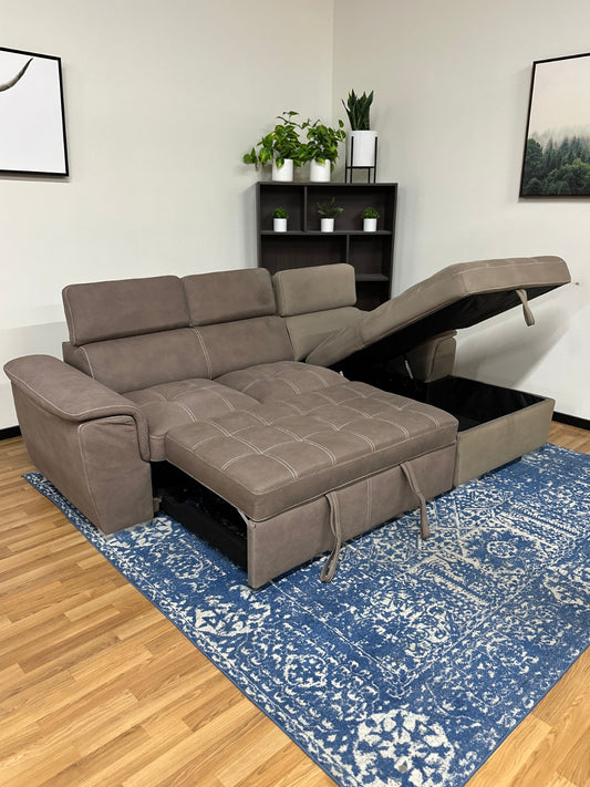 Modern Pullout Sleeper w/ Storage