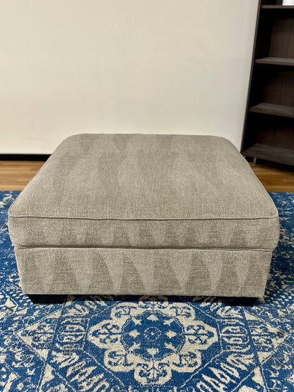 🚚 BUNDLE w/ a SOFA! Light Grey Storage Ottoman