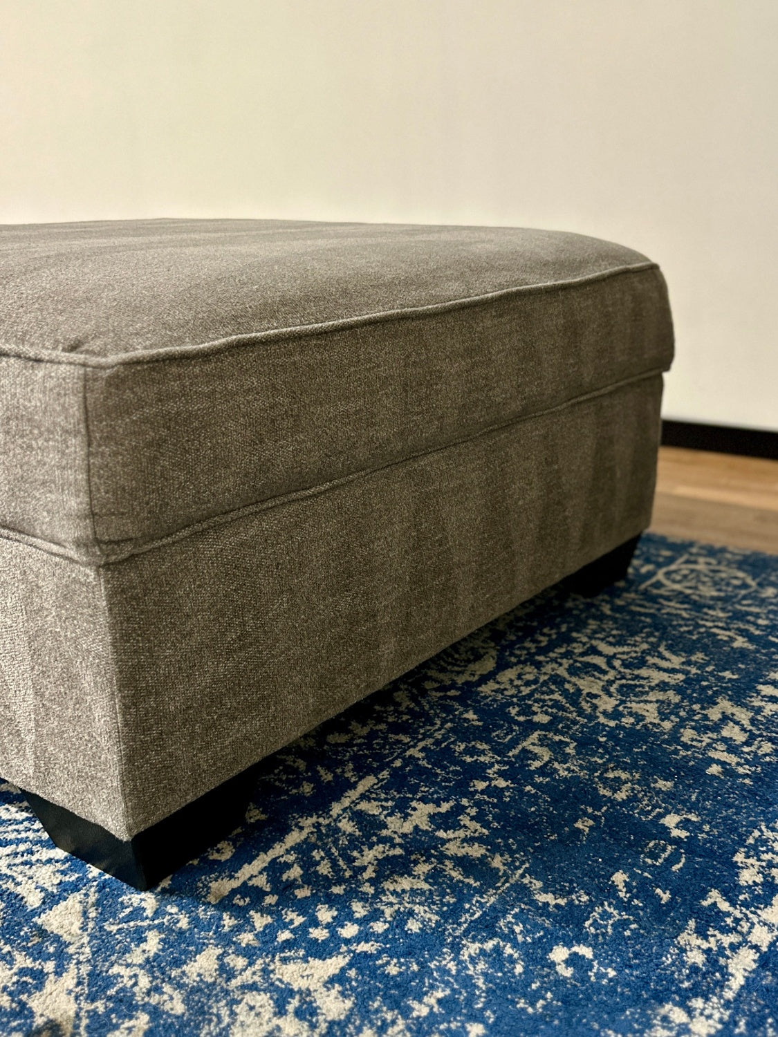 🚚 BUNDLE w/ a SOFA! Light Grey Storage Ottoman