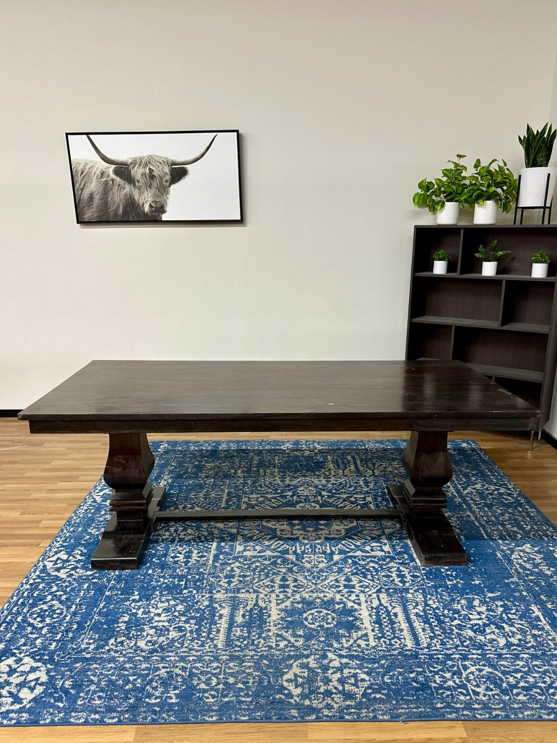 Dark Kitchen Dining Table