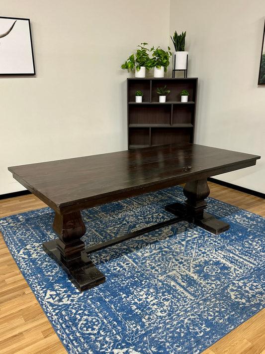 Dark Kitchen Dining Table