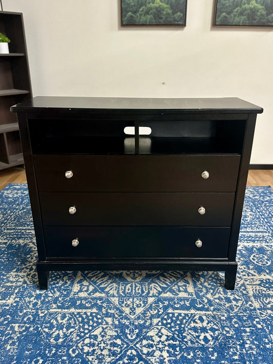 Black Wood Dresser