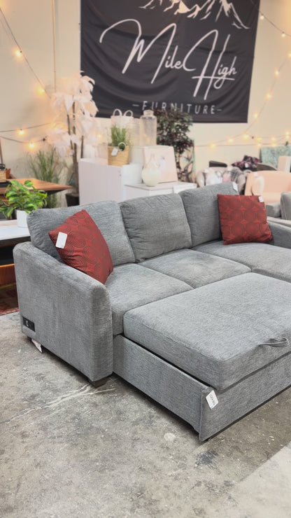 Coddle Cameron Fabric Sofa Chaise