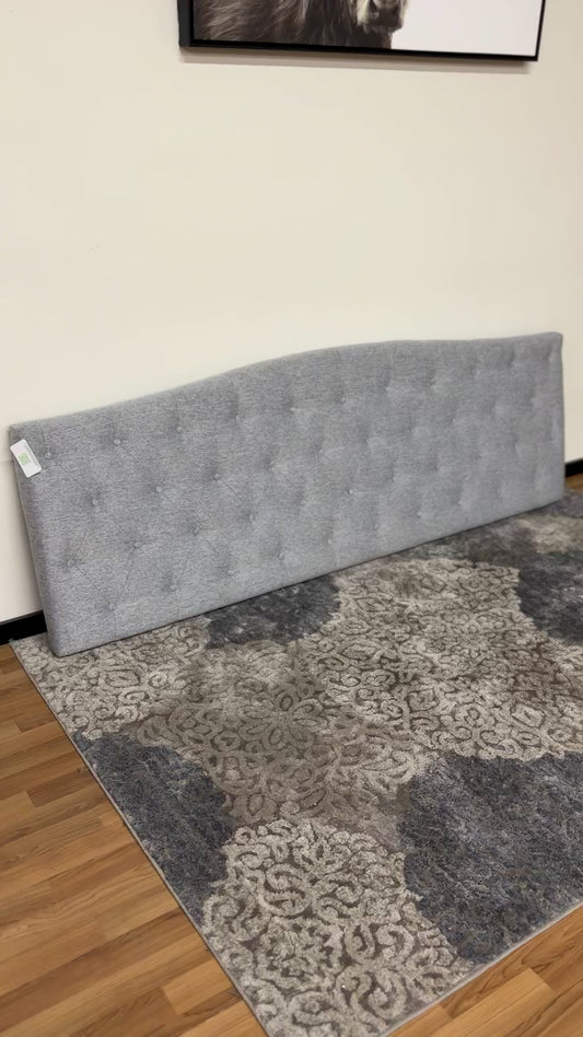 Northridge Home King Headboard in Grey