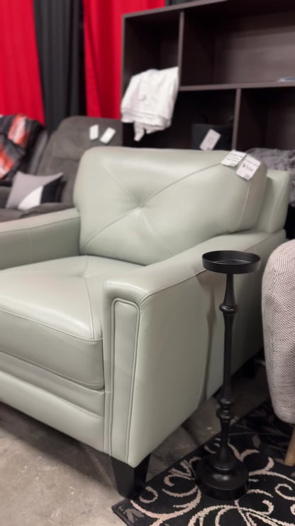 Abbyson Home Atmore Top Grain Leather Chair