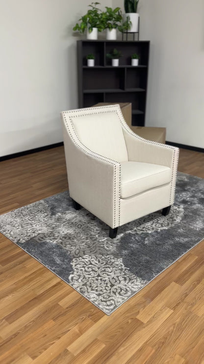 Emery Accent Chairs in White