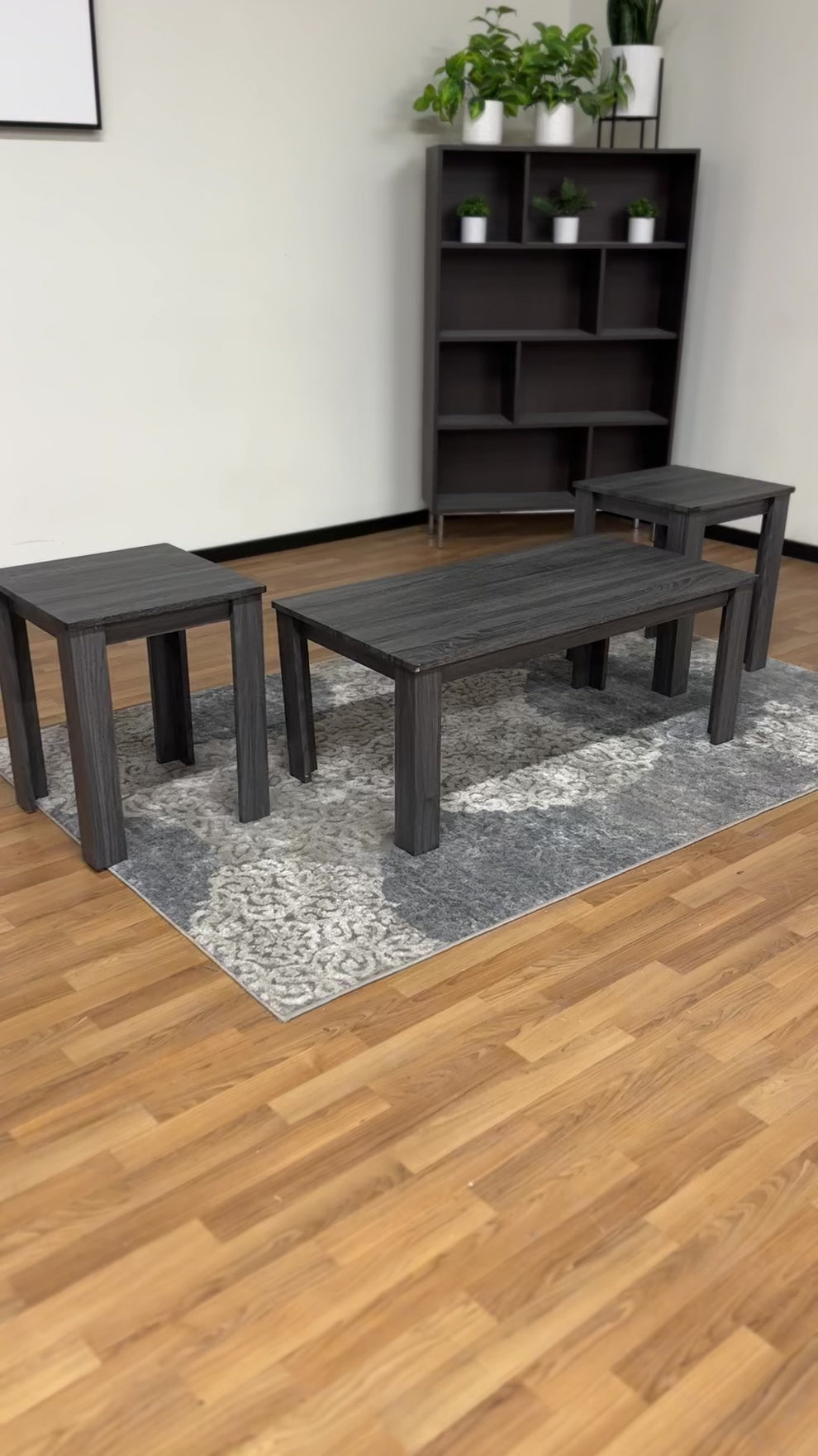 Dark Grey Tables Set – Mile High Furniture