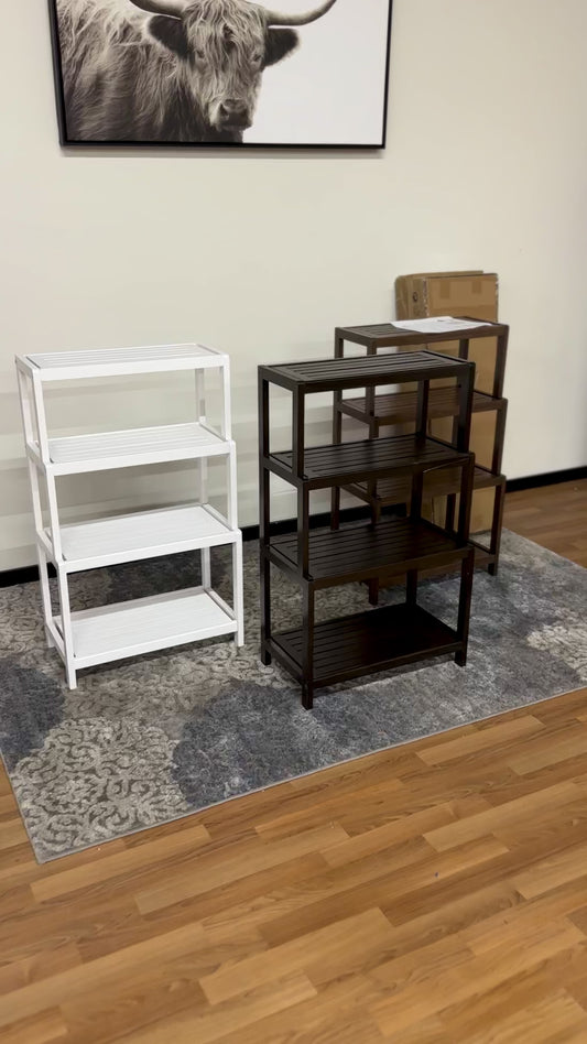 New Ridge 4 Tier Stepback Shelf