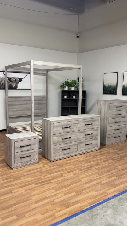 5pc BZ Furniture Bedroom Set